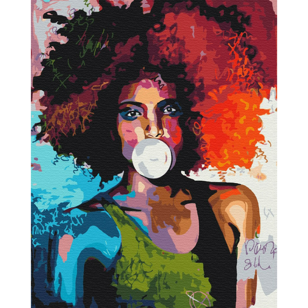 Картина по номерам Поп Арт - Художня бульбашка