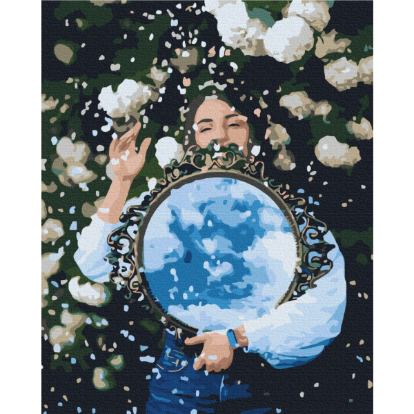 Картина по номерам Люди на картинах - Небо в мені