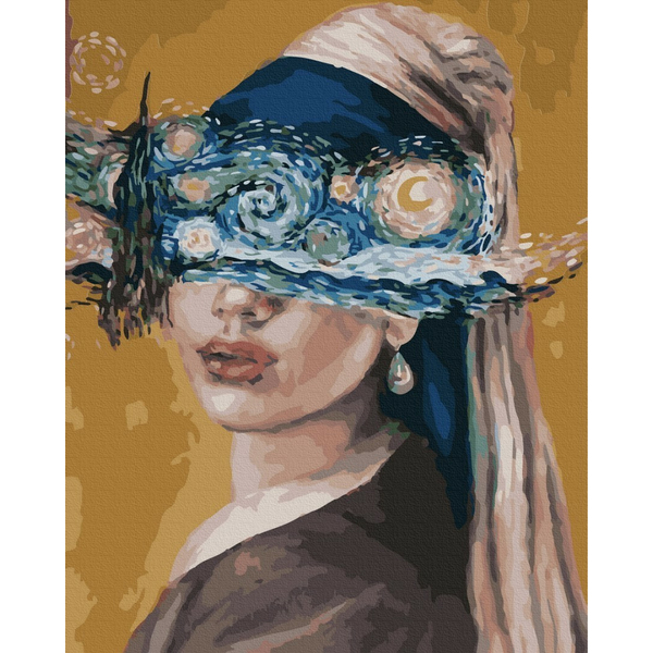 Картина по номерам Репродукції художників - Погляд в зоряну ніч