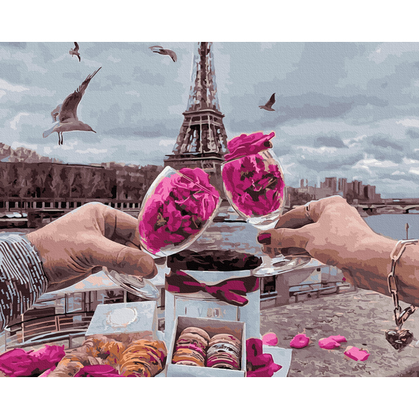 Картина по номерам Города - Пікнік у Парижі