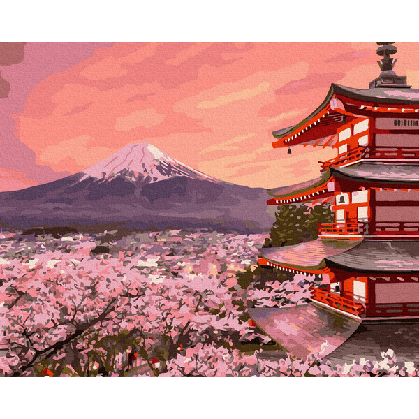 Картина по номерам Східна тематика - Традиційна Японія