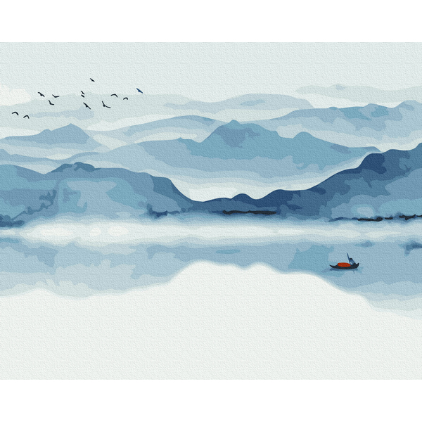 Картина по номерам Для початківців - Тумани