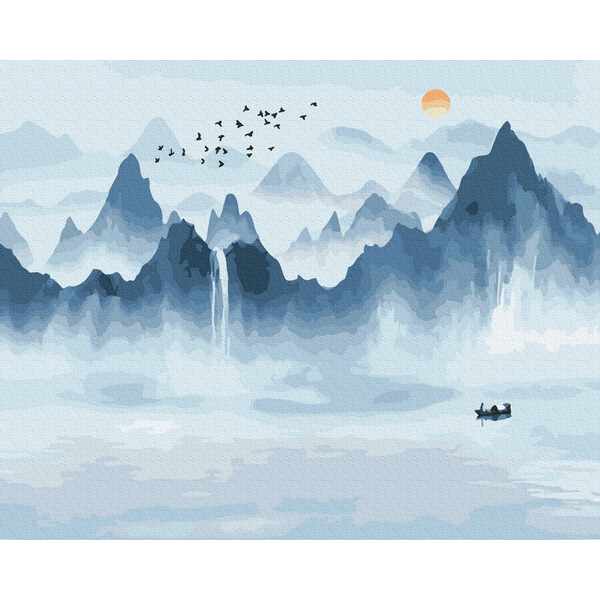 Картина по номерам Пейзажі - Туманна прогулянка