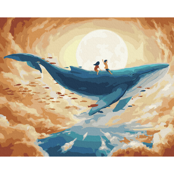 Картина по номерам Абстракції - Велика мандрівка