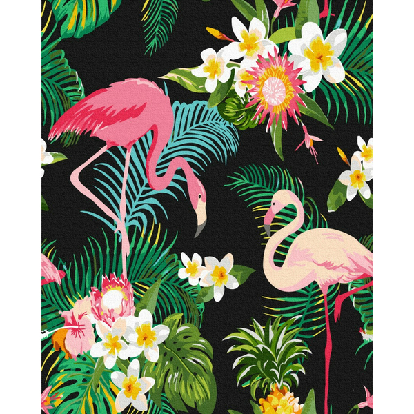 Картина по номерам Поп Арт - Екзотичний принт