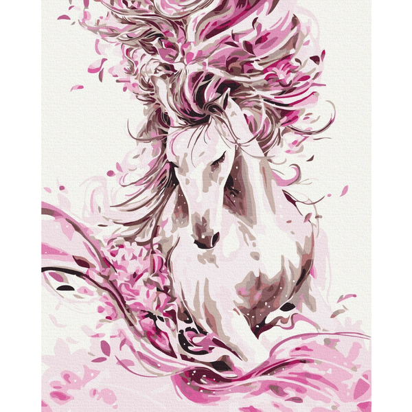 Картина по номерам Тварини, птахи та риби - Витончений кінь