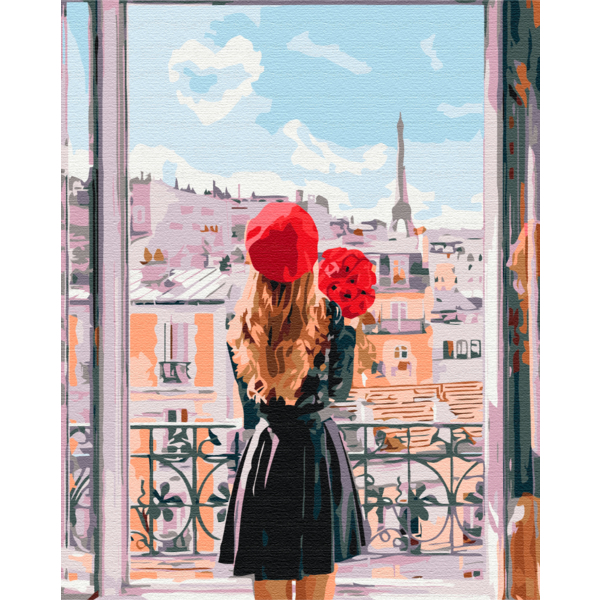 Картина по номерам Авторські колекції - Мадмуазель Париж