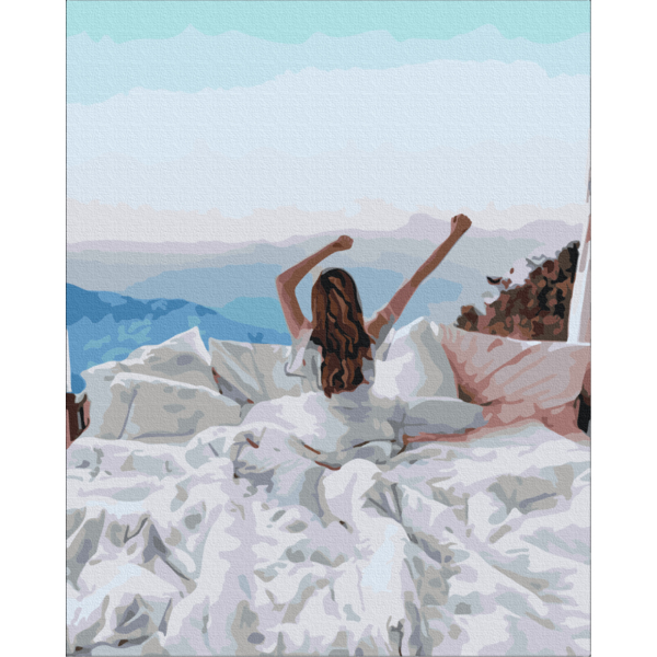 Картина по номерам Люди на картинах - Ідеальний ранок