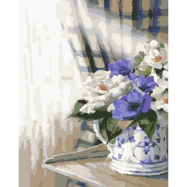 Картина по номерам Квіти - Натюрморт в стилі Прованс