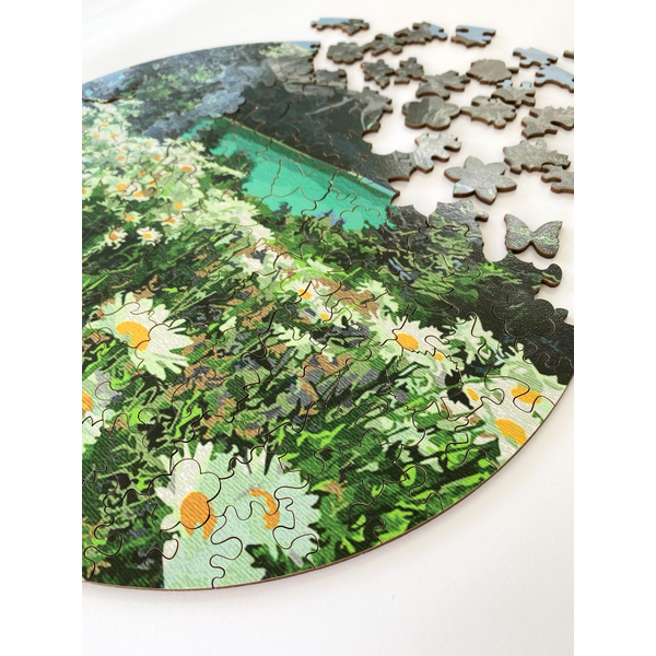 Дерев’яні пазли (281) - Ромашки біля гір (Розмір S)