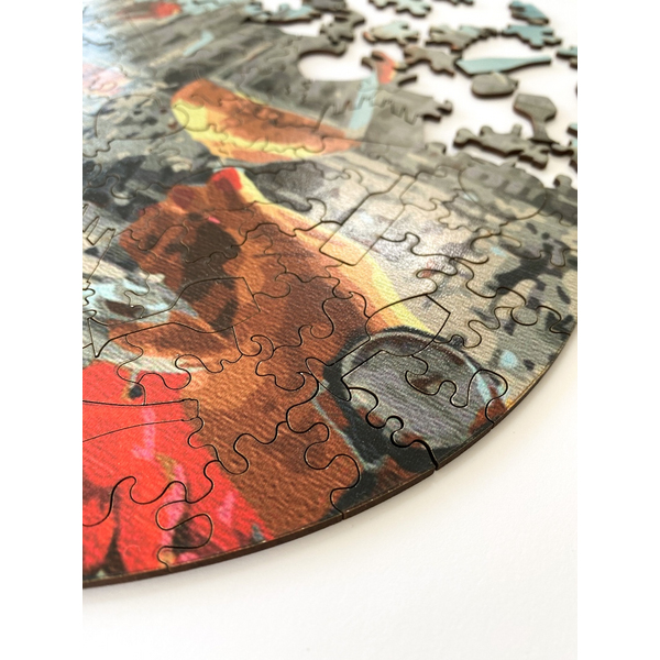 Дерев’яні пазли (281) - Сніданок в Мілані (Розмір S)