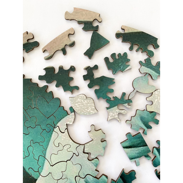 Дерев’яні пазли (281) - Поцілунок (Розмір S)