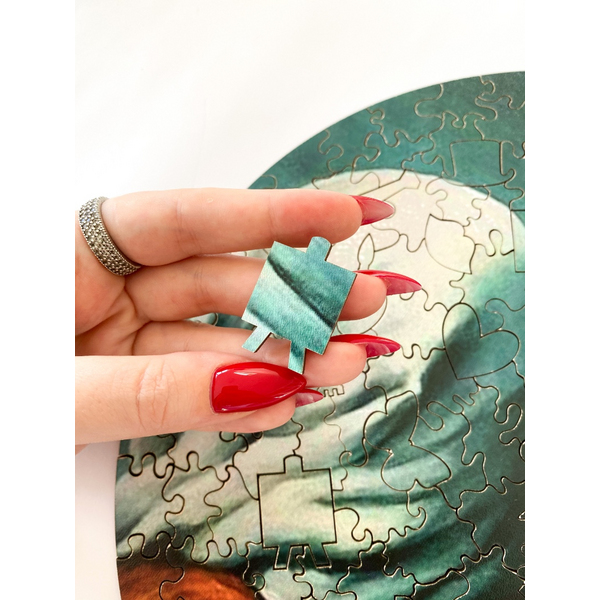 Дерев’яні пазли (281) - Поцілунок (Розмір L)