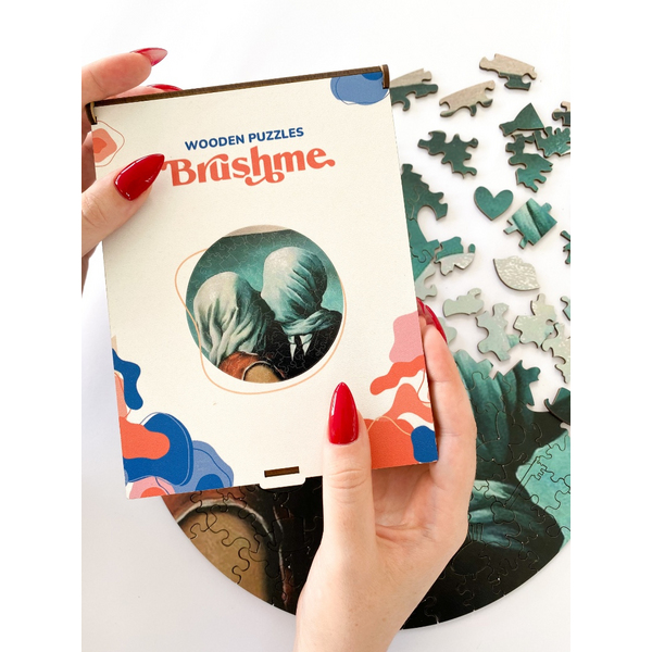 Дерев’яні пазли (281) - Поцілунок (Розмір L)