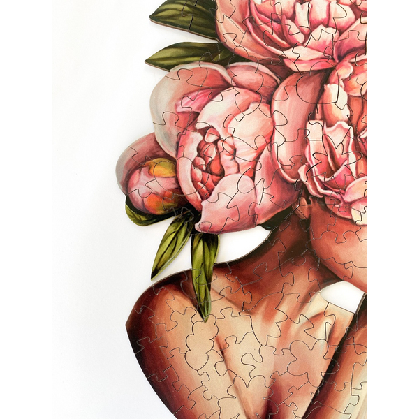 Дерев’яні пазли (281) - Дотик піонів (Розмір L)