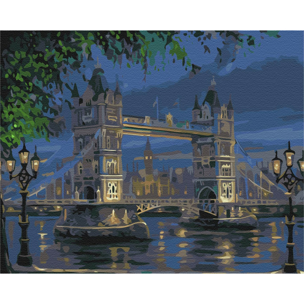 Картина по номерам Города - Лондон спить