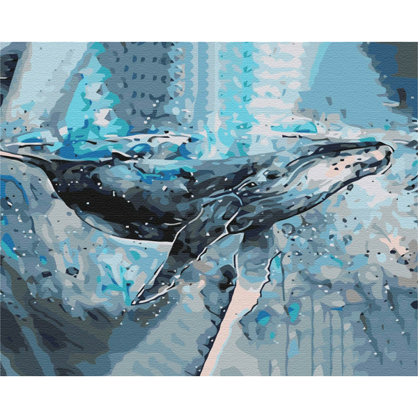 Картина по номерам Тварини, птахи та риби - Велетень з океану