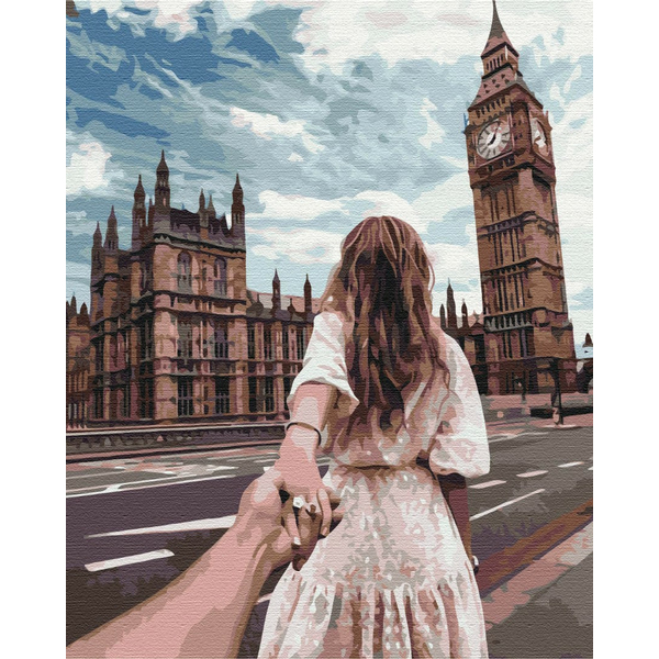 Картина по номерам Авторські колекції - Слідуй за мною Лондон