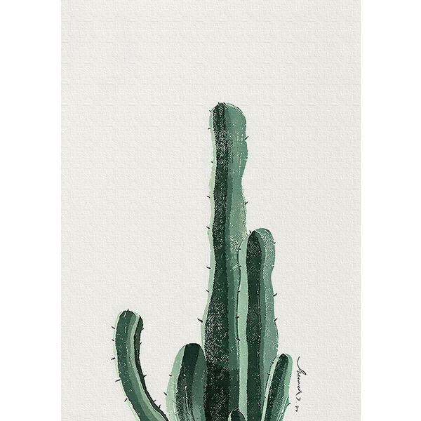 Картина по номерам Квіти - Кактус Арізона