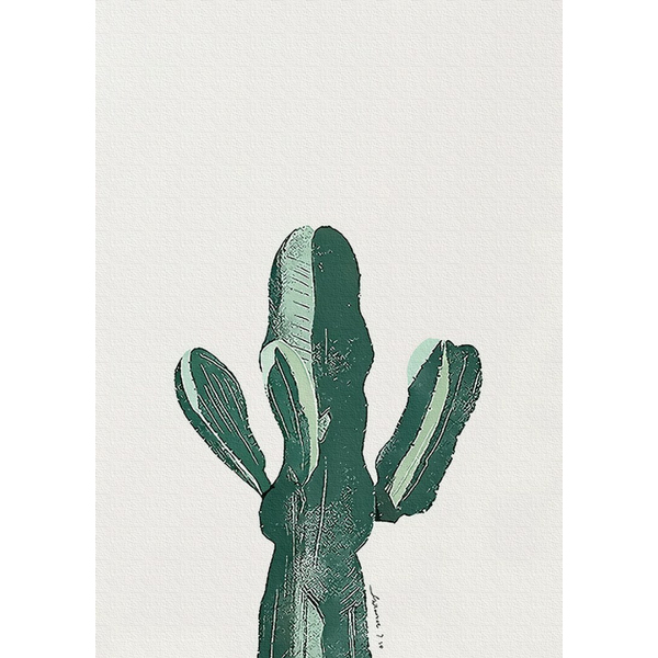 Картина по номерам Квіти - Кактус Техас