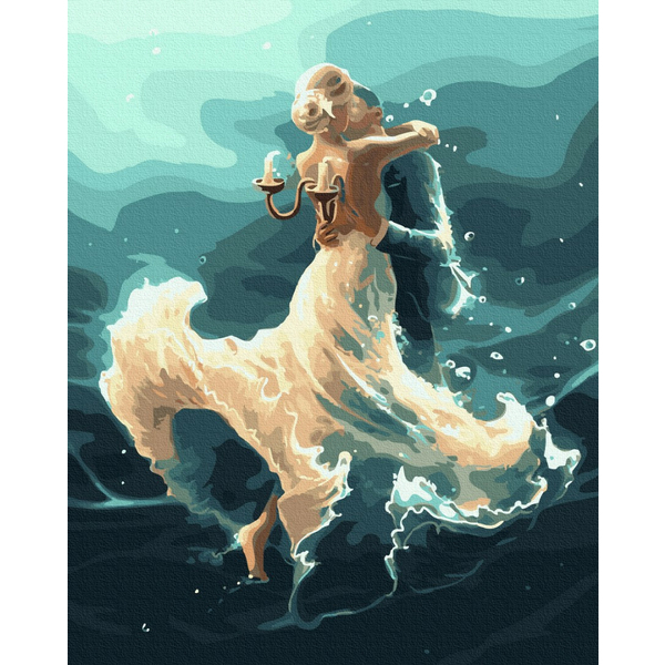 Картина по номерам Романтика - Хвилюючий танець