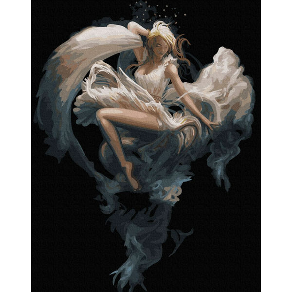 Картина по номерам Люди на картинах - Захмарна красуня