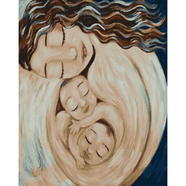 Картина по номерам Репродукції художників - В надійних руках. Кеті Берггрен