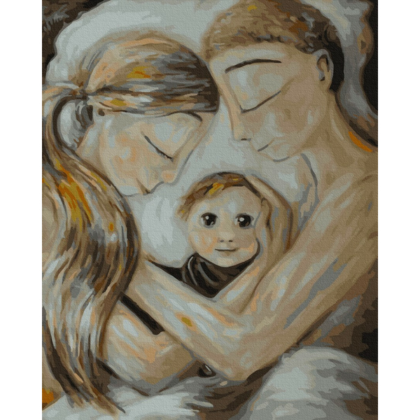 Картина по номерам Репродукції художників - Сон новонародженого. Кеті Берггрен