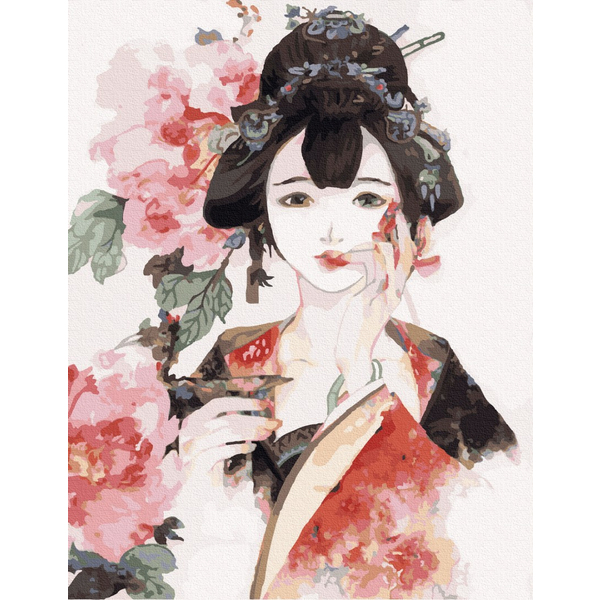 Картина по номерам Люди на картинах - Фарби Сходу