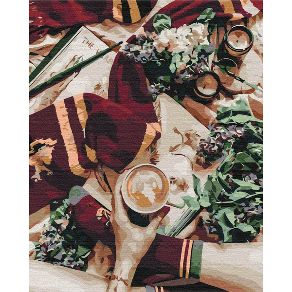 Картина по номерам Натюрморти - На кофе в Хогвартс © Eka Udaltsova