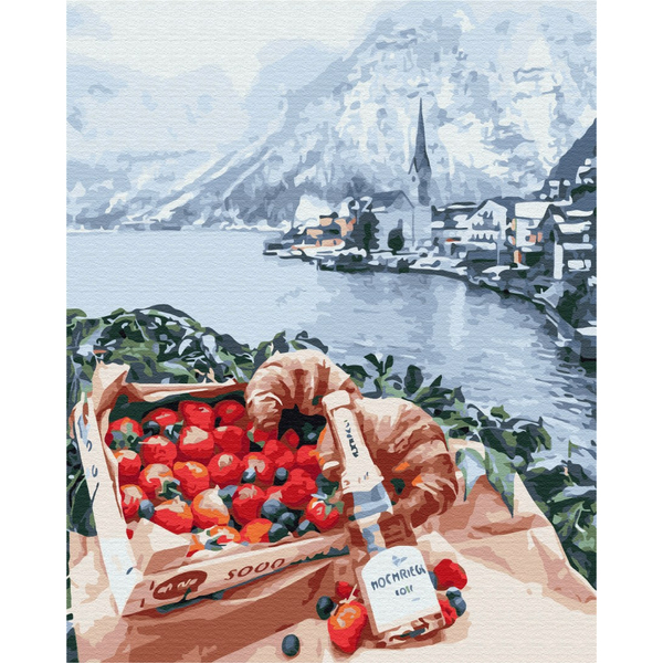 Картина по номерам Авторські колекції - Сніданок на скелях