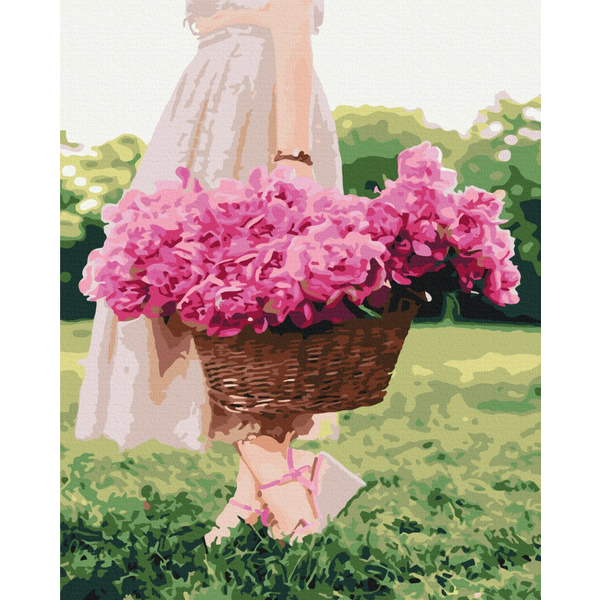 Картина по номерам Авторські колекції - Весна в кошику