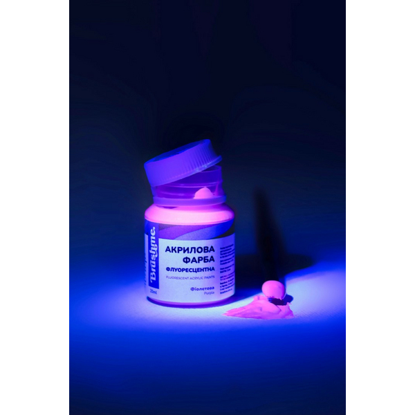 Флуоресцентна 20 мл у баночці - Фиолетовая