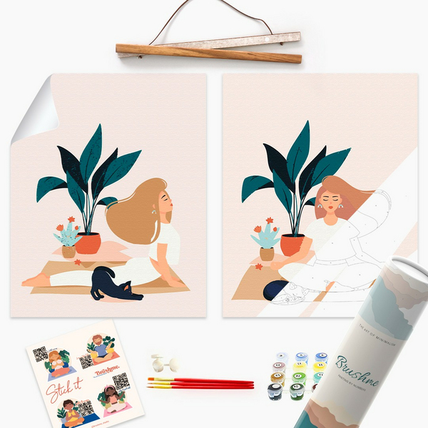 Коллекція Мінімалізм - Йога з улюбленцем