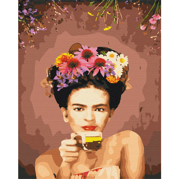 Картина по номерам Люди на картинах - Ранок з Фрідою