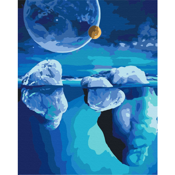 Картина по номерам Космос - Космос льодовиків