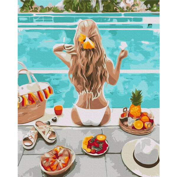 Картина по номерам Люди на картинах - Летние выходные