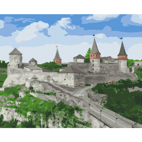 Картина по номерам Города - Кам'янець-Подільська фортеця
