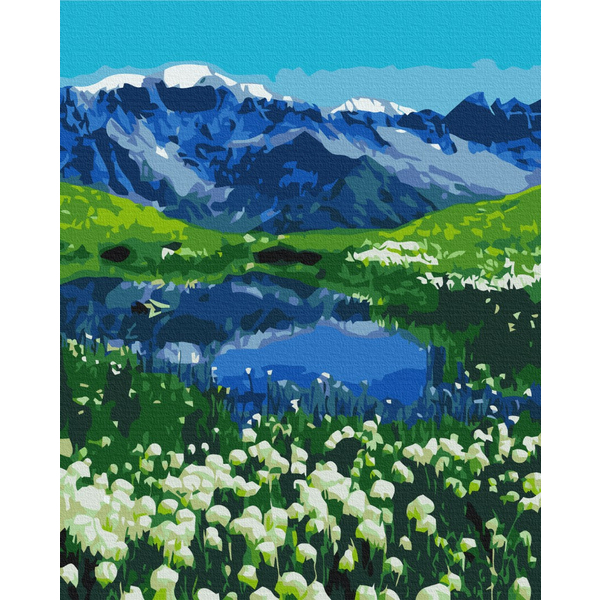 Картина по номерам Природа - Альпійські луги