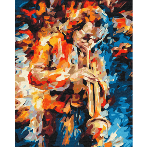 Картина по номерам Люди на картинах - Палітра мелодії