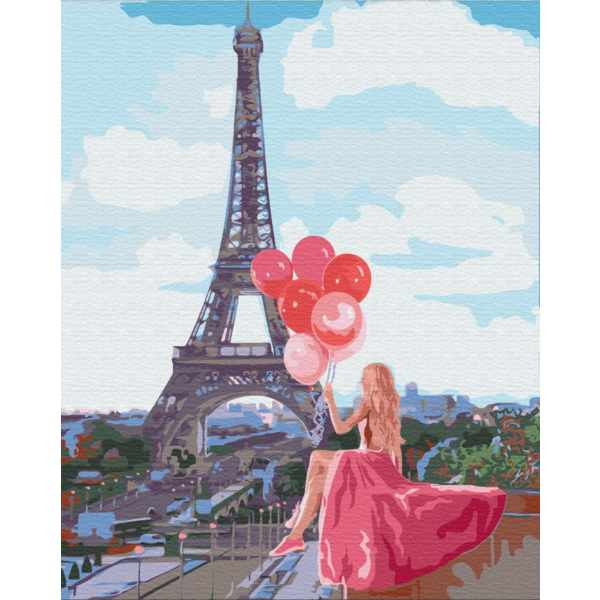 Картина по номерам Люди на картинах - Свято в Парижі