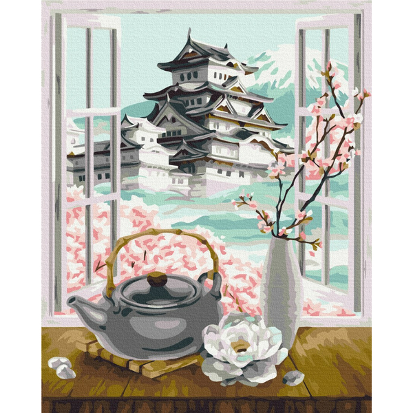 Картина по номерам Східна тематика - Чайна царемонія