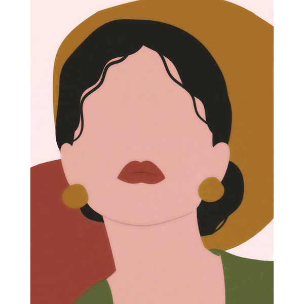 Картина по номерам Для початківців - Триптих Линии стиля 1