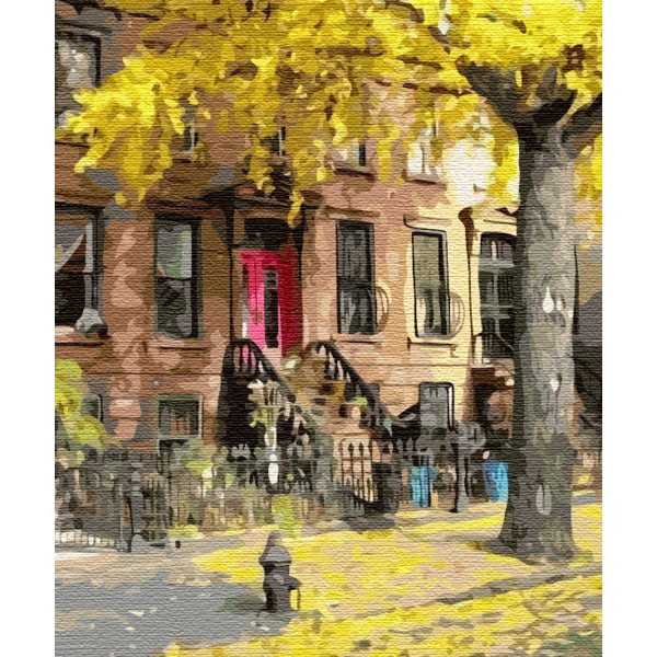 Картина по номерам Города - Осінній Іст-Сайд