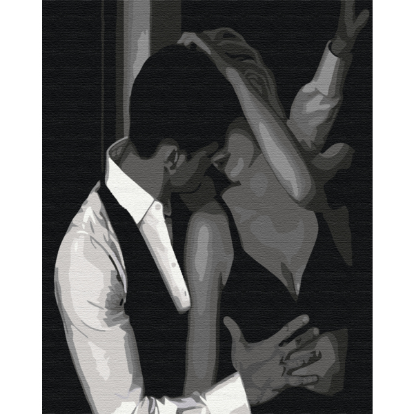 Картина по номерам Романтика - В обіймах пристрасті