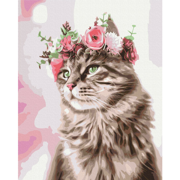 Картина по номерам Тварини, птахи та риби - Пухнаста ніжність