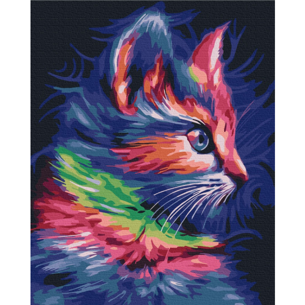 Картина по номерам Поп Арт - Кото-арт