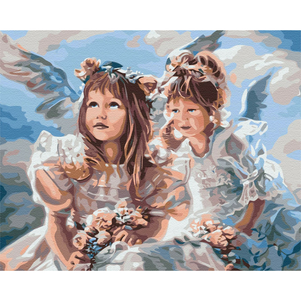 Картина по номерам Люди на картинах - Небесні ангелики