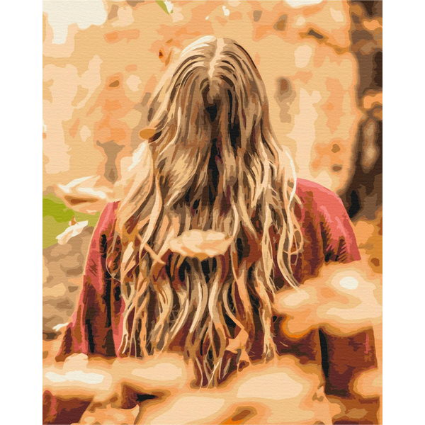 Картина по номерам Люди на картинах - Золоті коси