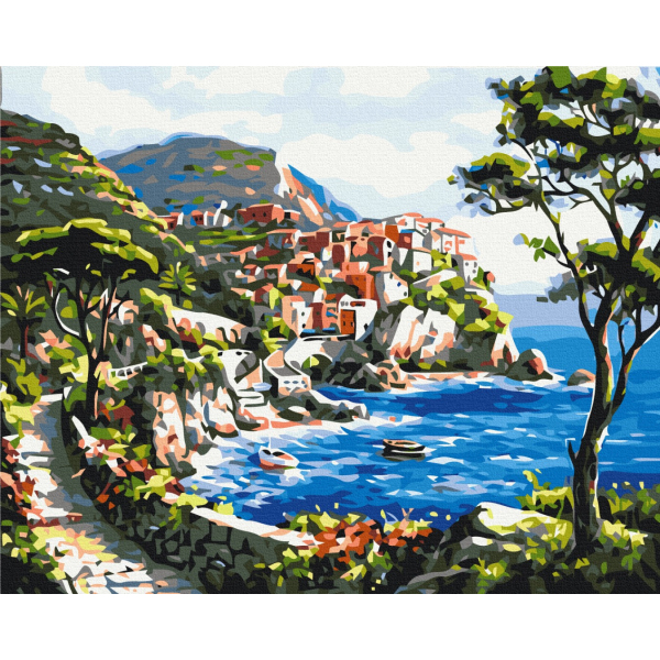 Картина по номерам Природа - Живописный остров